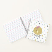 Aanpasbare naam Schattig Kuiken Notitieboek (Binnen)