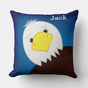 Aanpasbare naam USA Cute American Eagle Kussen