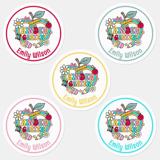 Aanpasbare naamlabels voor kleuterschool labels (Groep)
