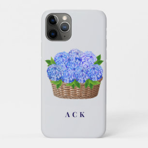 Aanpasbare Nantucket Hydrangea Bagage Label Case-Mate iPhone Case