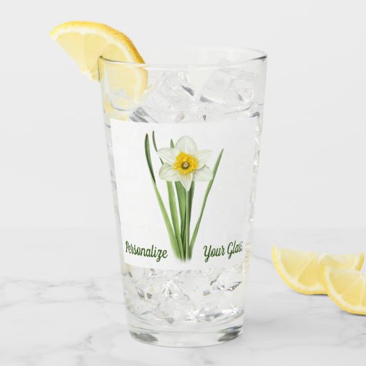 Aanpasbare Narcis Glas (Voorkant ijs)