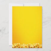 Aanpasbare Narcis Maart Geboortedag Bloem Kaart (Achterkant)