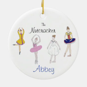Aanpasbare Notenkraker Dew/Snow/Aquilegia/Chinese Keramisch Ornament