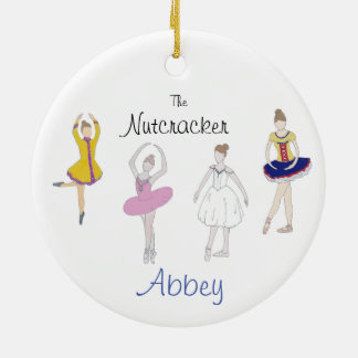 Aanpasbare Notenkraker Dew/Snow/Aquilegia/Chinese Keramisch Ornament