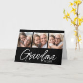 Aanpasbare Oma Opa-dag 3 Afbeelding Kaart (Gele Bloem)