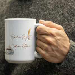 Aanpasbare Onderwijs Koninklijk Caffeïne Editie Koffiemok