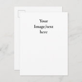 Aanpasbare ontwerp sjabloon | Upload uw eigen kuns (Voorkant / Achterkant)