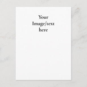 Aanpasbare ontwerpsjabloon   Upload je eigen kunst Briefkaart