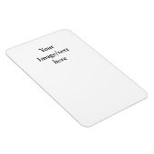 Aanpasbare ontwerpsjabloon | Upload uw eigen kunst Magneet (Rechterzijde)