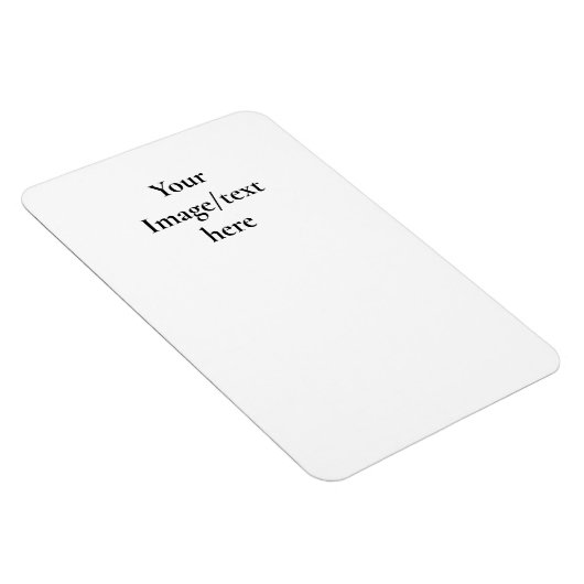 Aanpasbare ontwerpsjabloon | Upload uw eigen kunst Magneet (Rechterzijde)