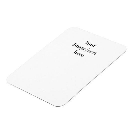 Aanpasbare ontwerpsjabloon | Upload uw eigen kunst Magneet (Linkerzijde)