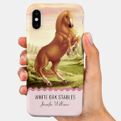Aanpasbare Opfok Gouden Palomino Paard Case-Mate iPhone Case