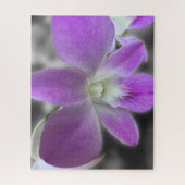 Aanpasbare Orchidee Bloem Legpuzzel (Verticaal)