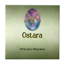 Aanpasbare Ostara Keramische Tegel Tegeltje