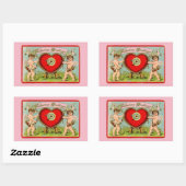AANPASBARE OUDERWETSE VALENTIJN CUPID Sticker (Vel)