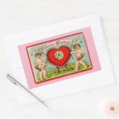 AANPASBARE OUDERWETSE VALENTIJN CUPID Sticker (Envelop)