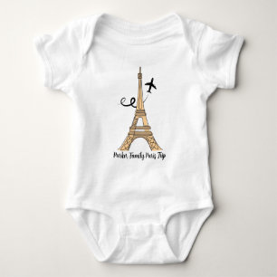 Aanpasbare Paris Reis Chic Eiffeltoren Romper