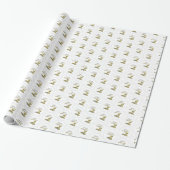 Aanpasbare, peetzoon Eerste Communie Kelk Cadeaupapier (Uitgerold)