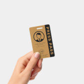 Aanpasbare perskaart met foto-ID en barcode Badge (Handheld)