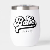 Aanpasbare persoonlijke bruid en Babe waterfles (Voorkant)