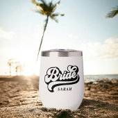 Aanpasbare persoonlijke bruid en bruidegom waterfl