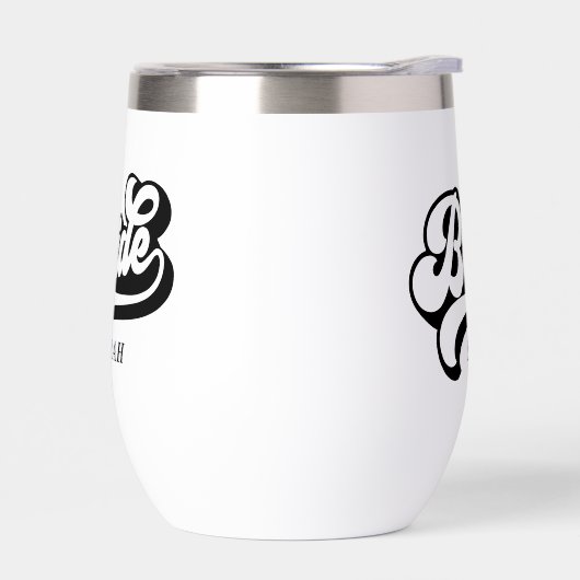 Aanpasbare persoonlijke bruid en bruidegom waterfl (Links)