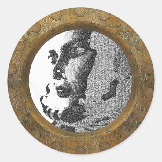 Aanpasbare Photo lijst sticker (Voorkant)