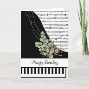 Aanpasbare pianokaart kaart