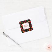 Aanpasbare Pittige Pepers Rietdiffusor Label (Envelop)