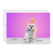 Aanpasbare platte feest uitnodigingskaart 5x7