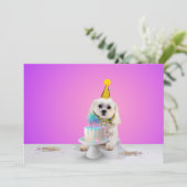 Aanpasbare platte feest uitnodigingskaart 5x7 kaart (Staand voorkant)