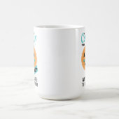 Aanpasbare Pompoen Jack O Lantern Halloween Koffiemok (Center)