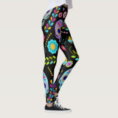 aanpasbare pop schedel leggings (Rechts)