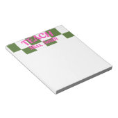 Aanpasbare Post-it voor leraren Notitieblok (Schuin)