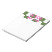 Aanpasbare Post-it voor leraren Notitieblok (Linkerzijde)