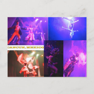 AANPASBARE POSTKAARTEN- CANCUN COLLAGE 7 BRIEFKAART