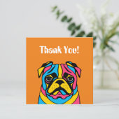 aanpasbare Pug (Staand voorkant)