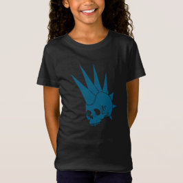 Aanpasbare Punk Kaakloze Schedel Versie 2 T-shirt