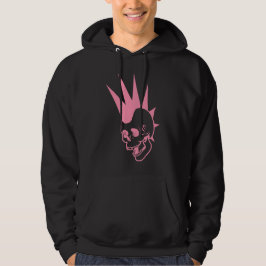 Aanpasbare Punk Schedel Hoodie