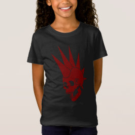 Aanpasbare Punk Schedel Versie 2 T-shirt