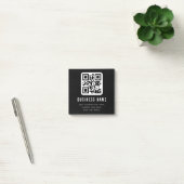 Aanpasbare QR-code & bewerkbare tekstontwerp Post-it® Notes (Kantoor)