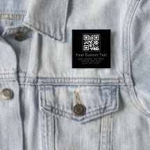 Aanpasbare QR-code & bewerkbare tekstsjabloon