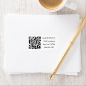 aanpasbare QR-code Etiket (Insitu)