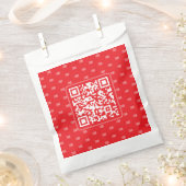 Aanpasbare QR-code met uw logo of tegel-afbeelding Bedankzakje (Geknipt)