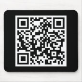 aanpasbare QR-code Muismat (Voorkant)