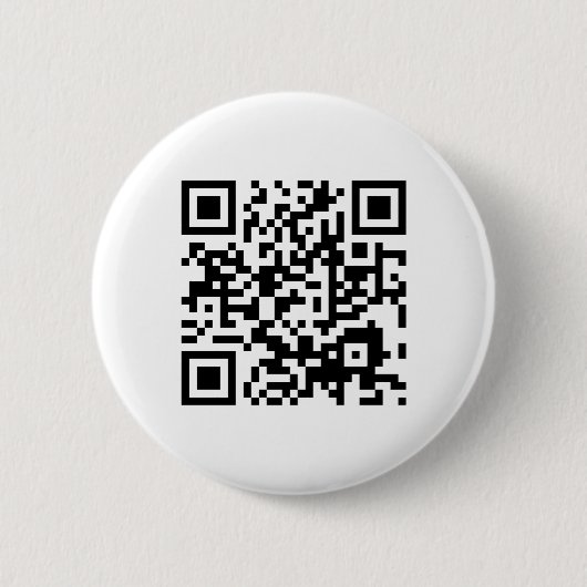 aanpasbare QR-code Ronde Button 5,7 Cm (Voorkant)