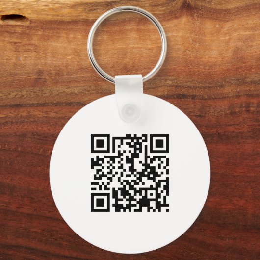 aanpasbare QR-code Sleutelhanger (Achterkant)