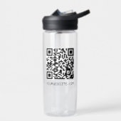Aanpasbare QR-code Uw webpagina-link Waterfles (Links)