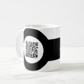 aanpasbare QR-codemagstrip Koffiemok (Voorkant links)