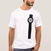 aanpasbare QR-codemagstrip T-shirt (Voorkant)